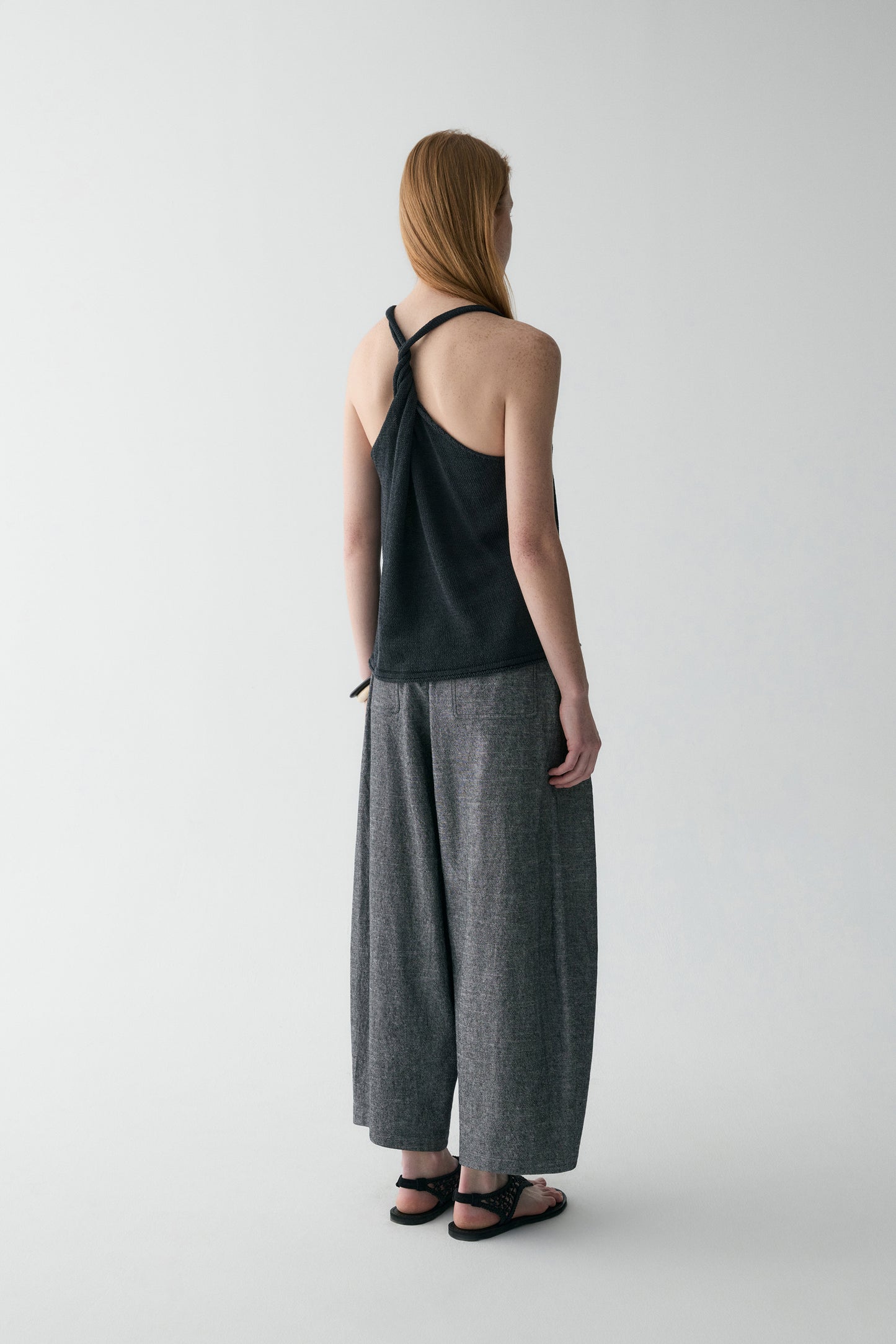 Halterneck Knitted Top