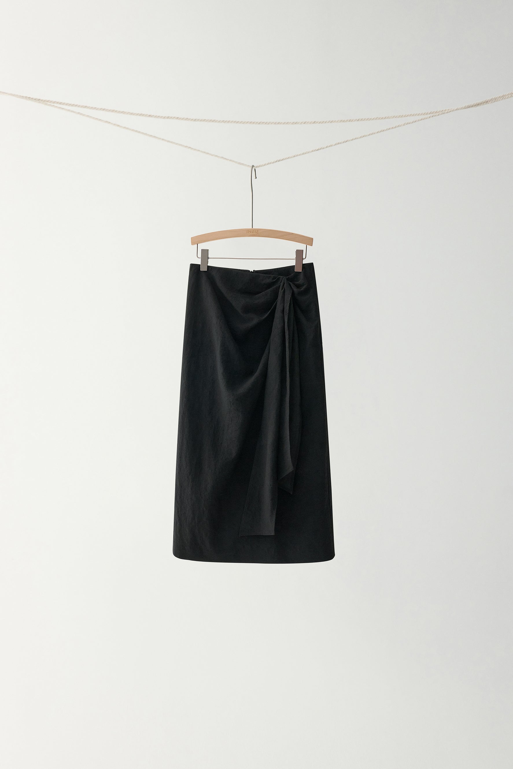 Asymmetric Midi Skirt