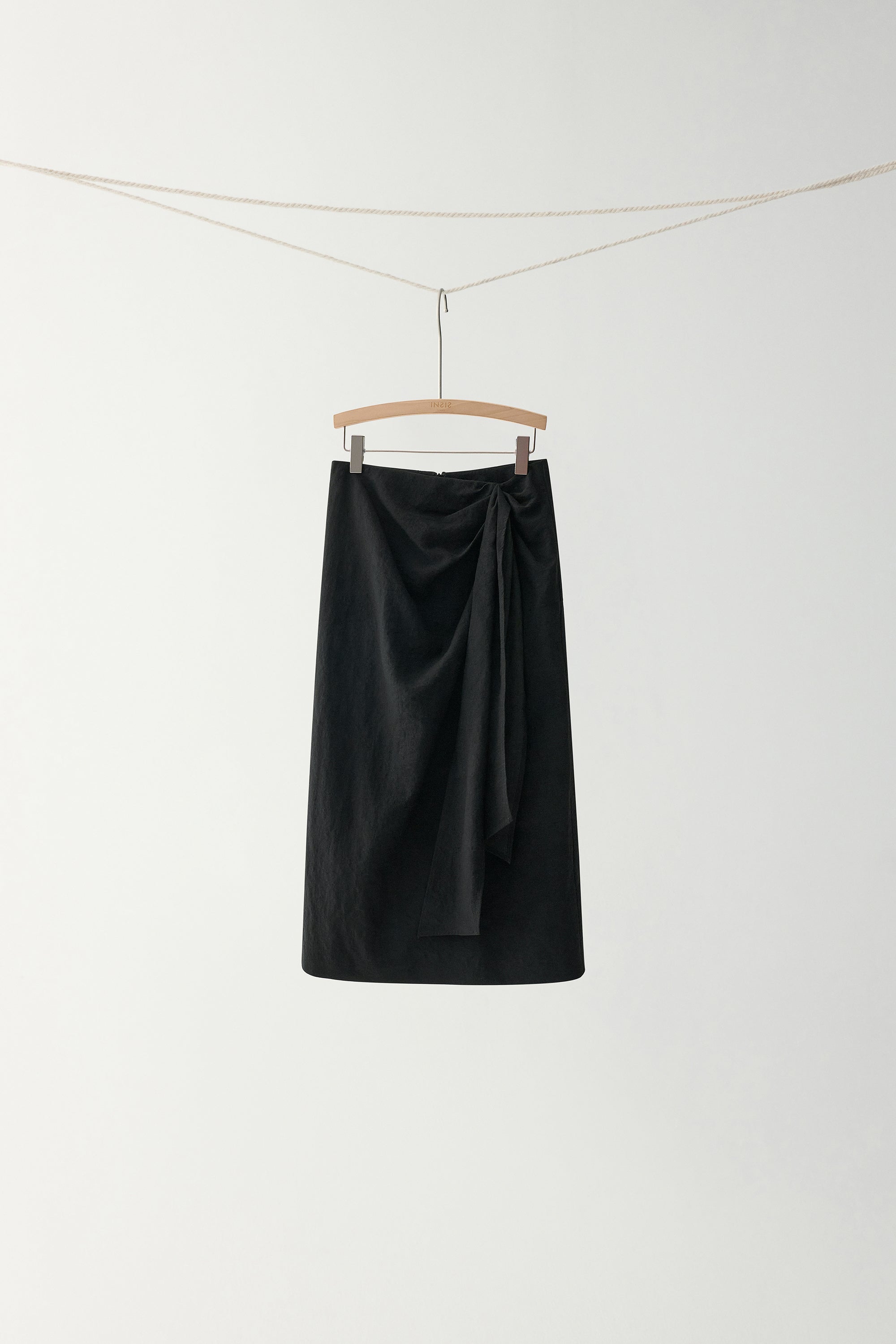 Asymmetric Midi Skirt