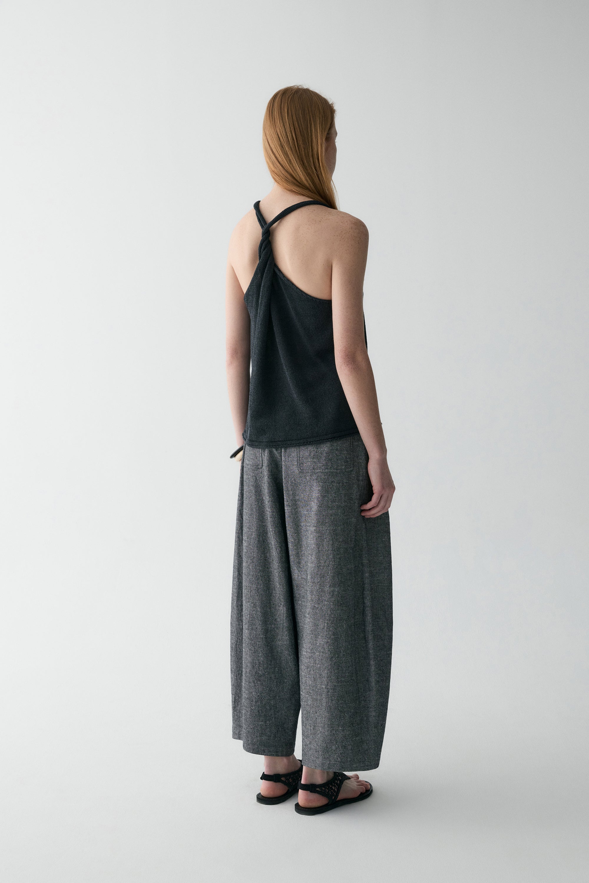 Halterneck Knitted Top