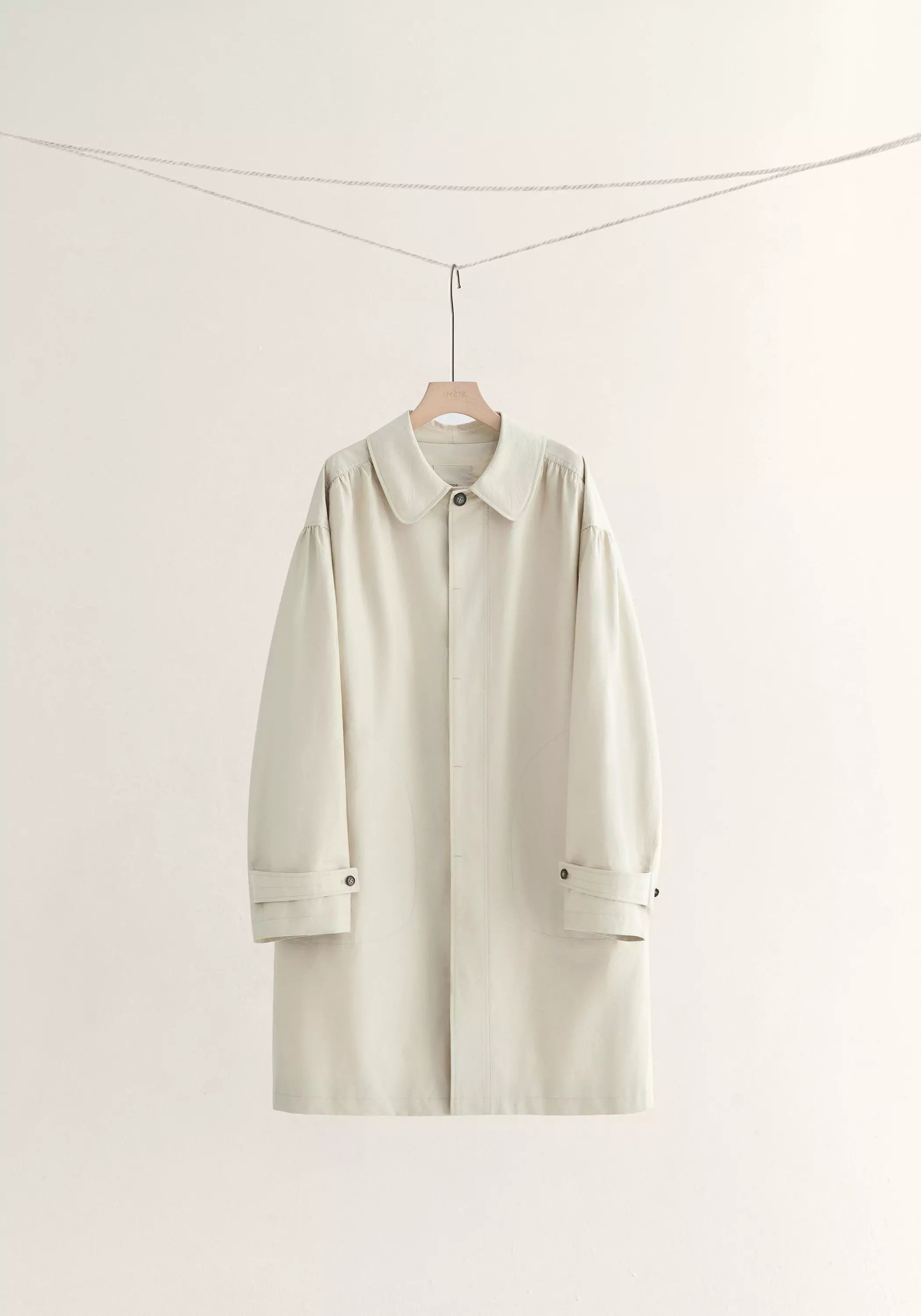 Long Coated Trench